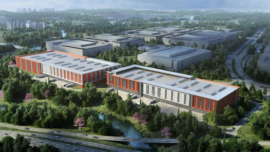 “FH至尊绿”牵手“华为中国红”！FH至尊智能高机设备集群助力华为团泊洼项目