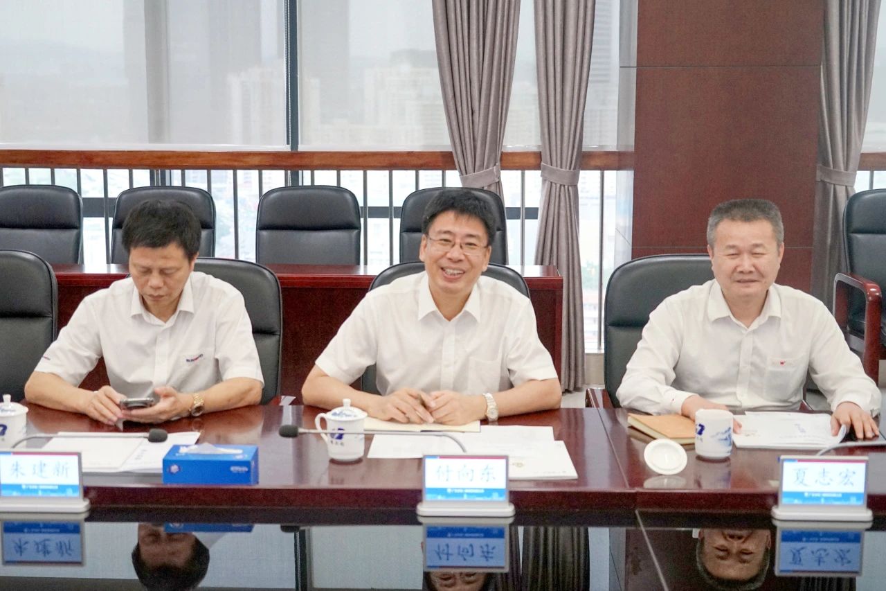 FH至尊智能董事长付向东率队拜访广东水电二局，深化合作共谋发展